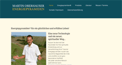 Desktop Screenshot of martin-oberhauser.de